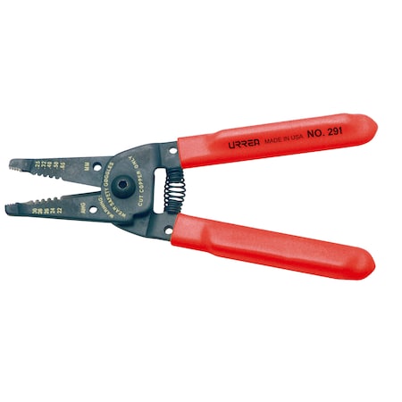 Urrea Wire Stripping Plier Upfront strippper/cutte 6-3/4 291